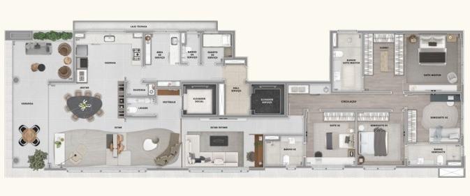 Apartamento, 4 quartos - Foto 19