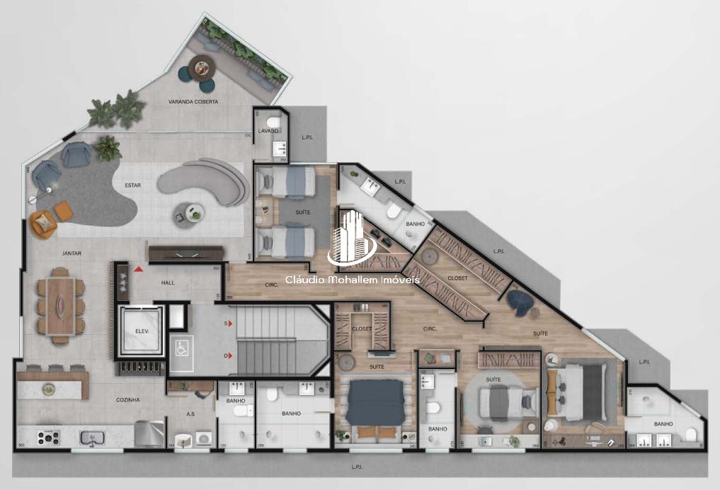 Apartamento, 4 quartos - Foto 9